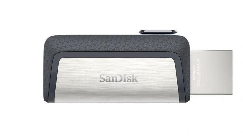 Memoria USB SanDisk Ultra Dual Drive, 32GB, USB C 3.0, Plata