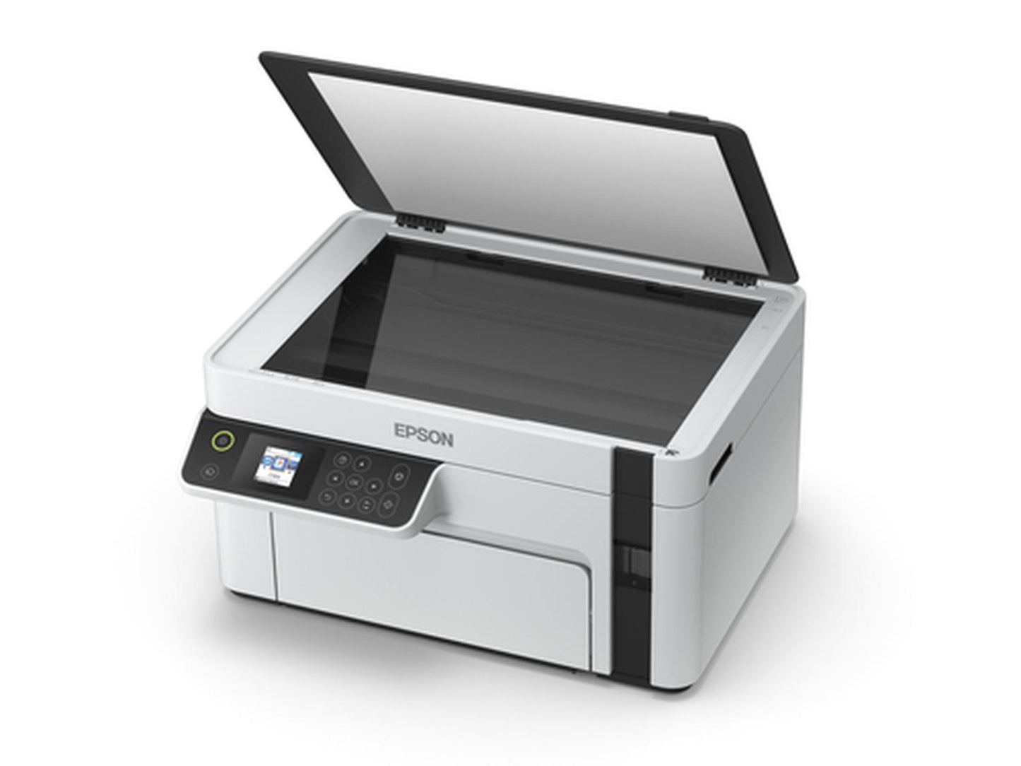 Impresora multifunción Epson EcoTank M2120 con wifi blanca