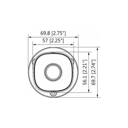 Cámara Dahua Cooper Bullet 5mp/tvi/lente 2.8 Mm/b1a5128