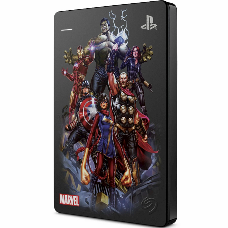 Disco Duro Externo Seagate 2tb Game Drive Marvel PS4