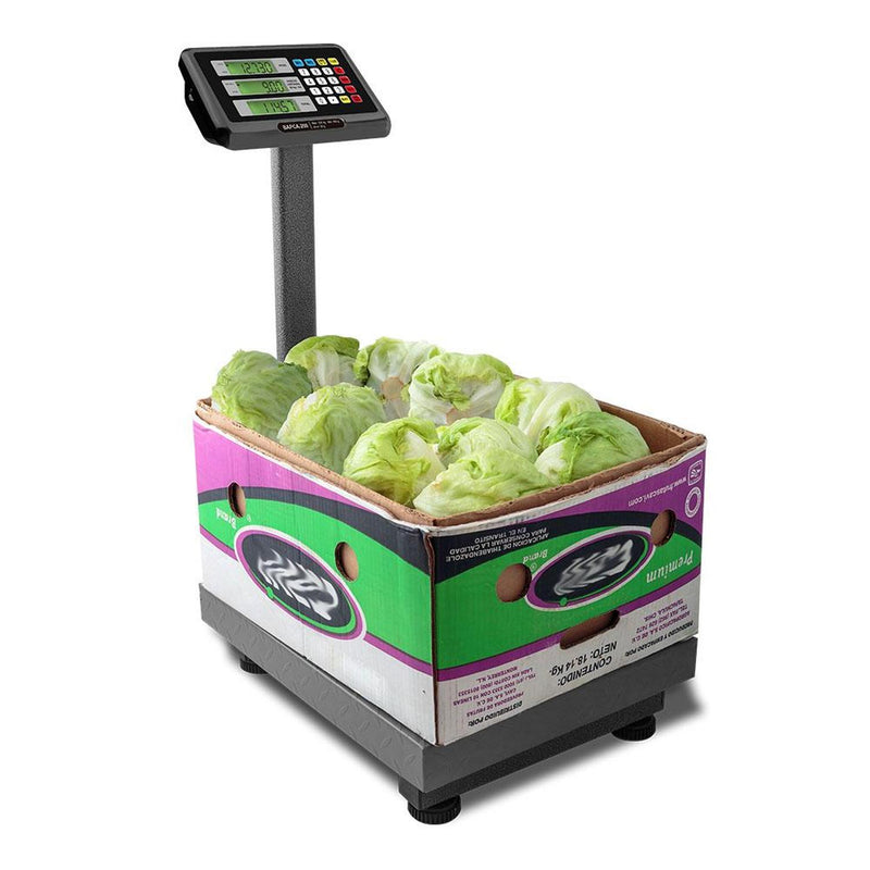 Bascula digital de plataforma indicador plegable BAPCA-200