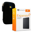 Disco Duro Externo 2tb Seagate + Estuche De Regalo Caselogic