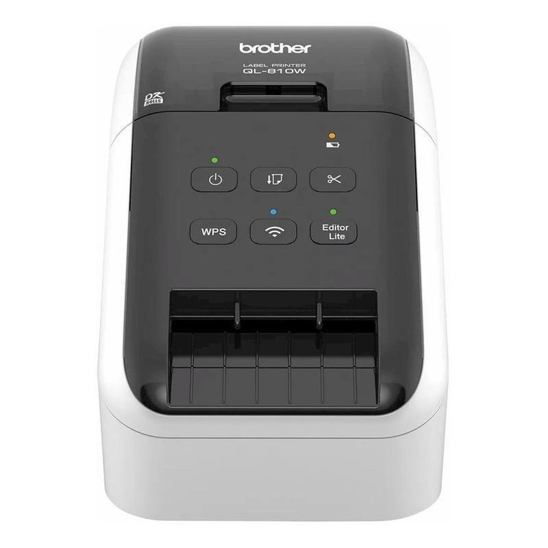 Etiquetadora Brother-profesional 2 Colores negro y rojo/Ql810w