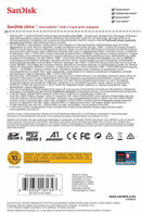 Memoria Flash SanDisk Ultra A1, 16GB MicroSDHC Clase 10, con Adaptador