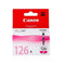 CARTUCHO CANON CLI126M,MAGENTA INYECCIÓN DE TINTA/4563B001AB