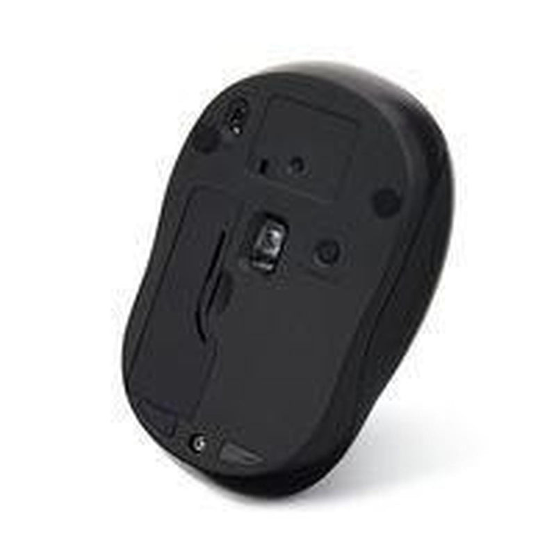 Mouse Verbatim Blue LED Silent, Inalámbrico, Gris