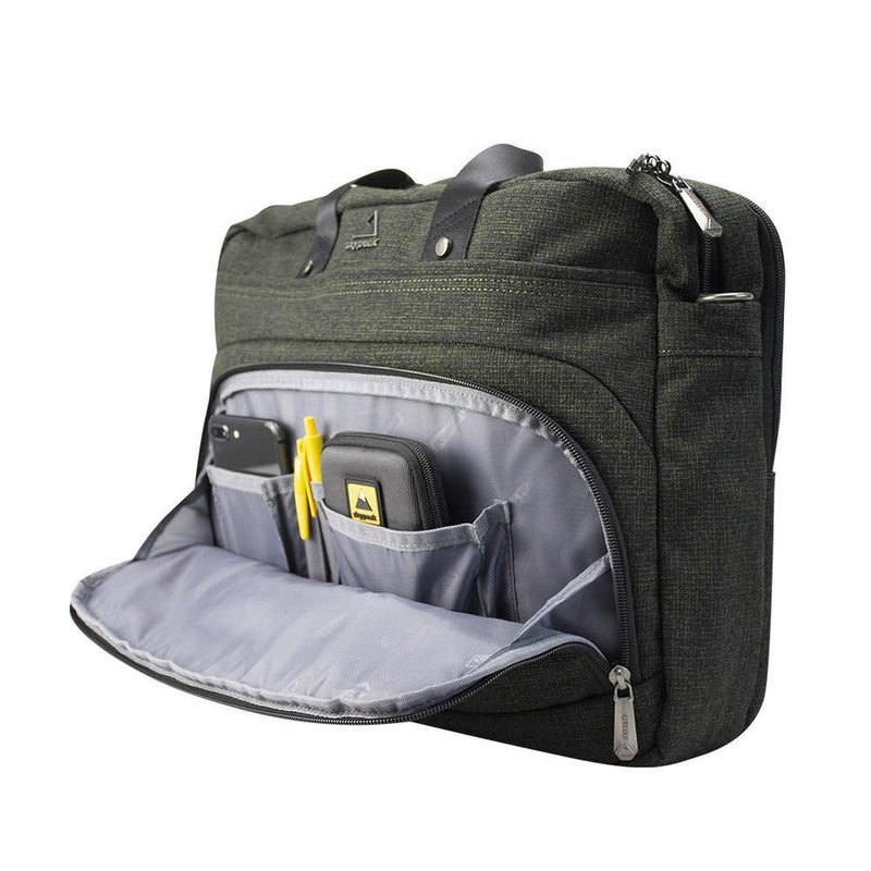 Maletín Skypeak para hombre o mujer para laptop u ordenador de 15,6” hasta 17” de uso diario y de of