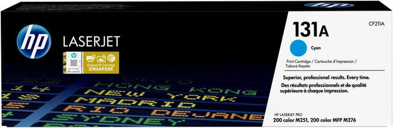 Tóner HP 131A Cyan, 1800 Páginas