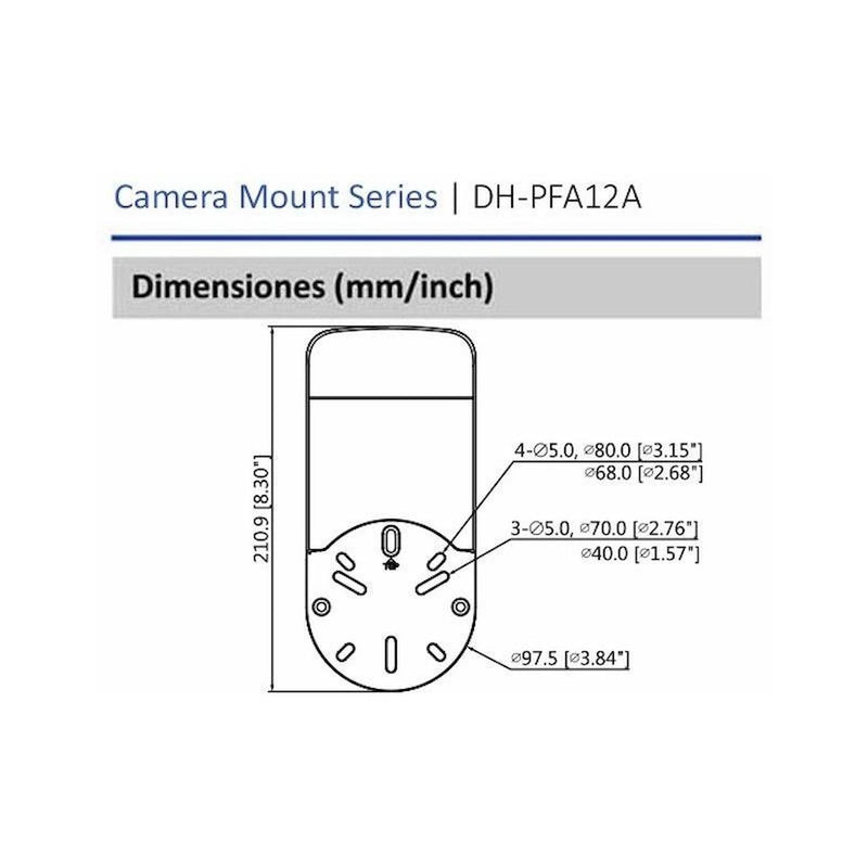 Caja De Conexiones Dahua Para Cámaras Tipo Bala/dh-pfa12a