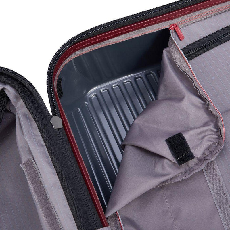 Delsey Maleta Rígida SECURITIME ZIP de 24'' Expandible Rojo