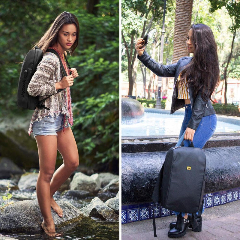 Mochila backpack Skypeak antirrobo para ordenadores de 15,6" tamaño mediano, PRIME-115BK