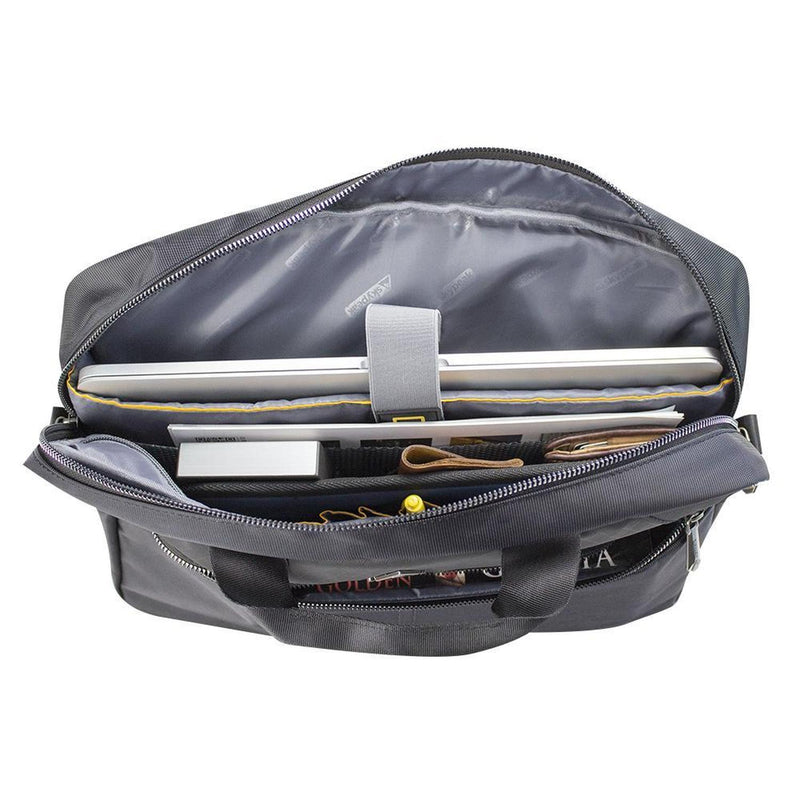 Maletín Skypeak para hombre o mujer para laptop u ordenador de 15,6” hasta 17” de uso diario y de of