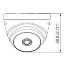 Cámara Dahua Domo/4mp/lente 3.6 Mm/dh-hac-t1a41n-0360b