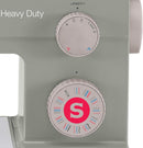 Máquina De Coser Recta Singer Heavy Duty 4452 Gris 110-120 V