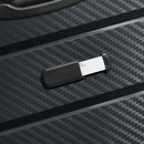 Delsey Maleta de Viaje Rígida BINALONG de 24'' Color Negro