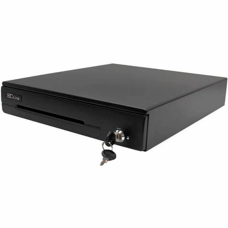 Cajón de Dinero EC Line EC-CD-50M con Llave 5kg Negro
