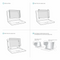 Pantalla de privacidad 4Vu para Laptop 14" plegable Targus
