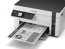 Impresora multifunción Epson EcoTank M2120 con wifi blanca