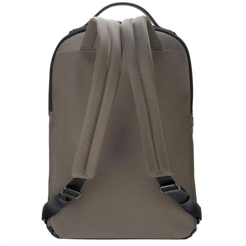 Targus Mochila de Polipiel/Nylon Newport para Laptop 15", Oliva