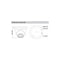 Cámara Dahua Ip Domo 2 Mp/ Lente2.8mm/104°/ipc Hdw1230s-s4