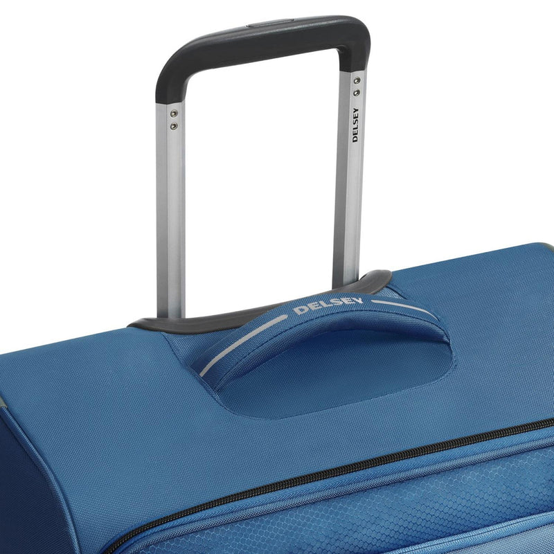 Delsey Maleta de Viaje Tela 55 cm Azul CARACAS Expandible