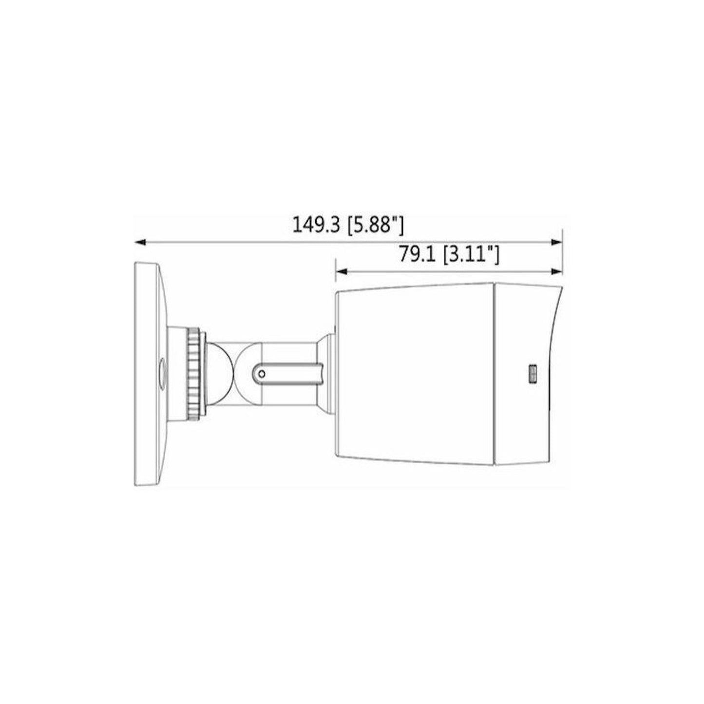 Kit Dahua Cooper 8canales/1mp/8 Cámaras B1a11/6tb/xvr1a08kit