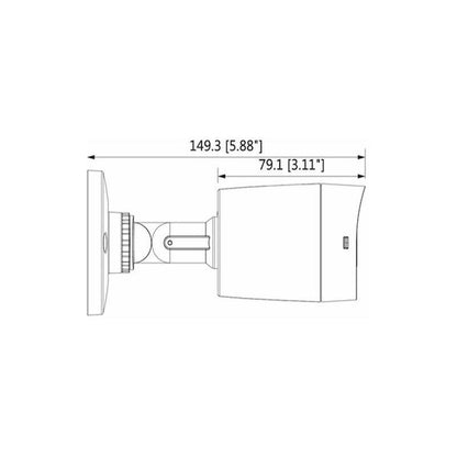 Kit Dahua Cooper 8canales/1mp/8 Cámaras B1a11/6tb/xvr1a08kit