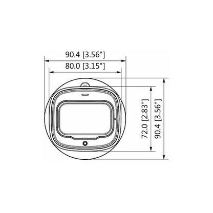 Camara Dahua Cooper Bullet 4 Mp/varifocal2.7-12mm/b4a41vf