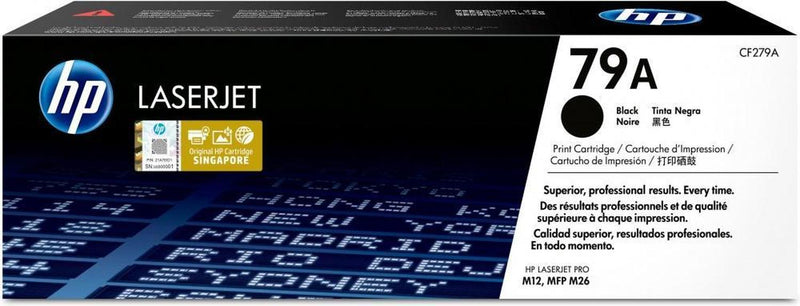 Tóner HP 79A Negro, 1000 Páginas