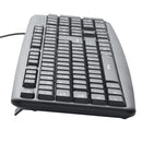 Teclado Y Mouse Alambrico Slimline Verbatim Negro / 98111