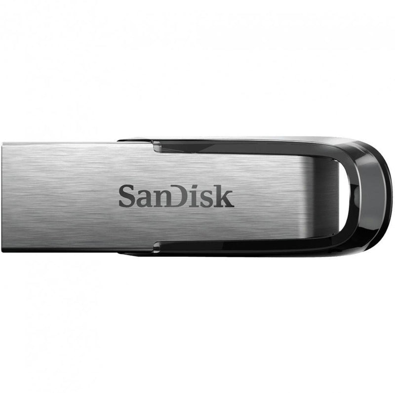 Memoria USB SanDisk Ultra Flair, 32GB, USB 3.0, Negro/Plata