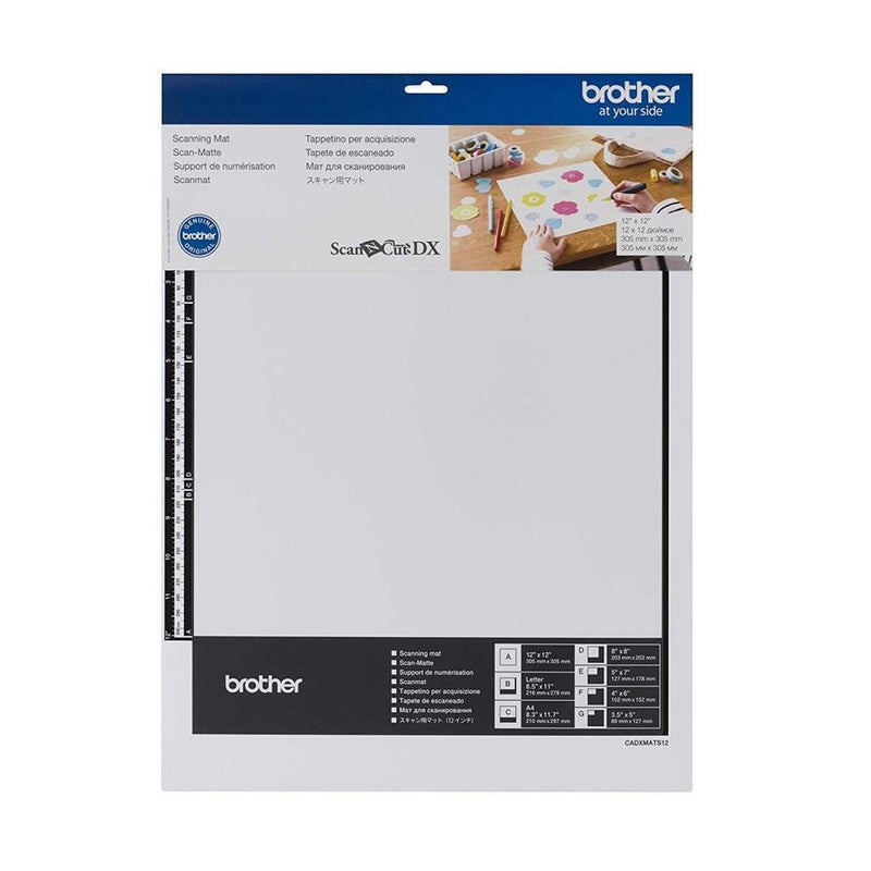 Tapete de Escaneo 12" x 12" CADXMATS12 Brother, para materiales de hasta 1 mm, compatible con ScanNC
