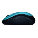 Mouse Logitech Azul Inalámbrico M185