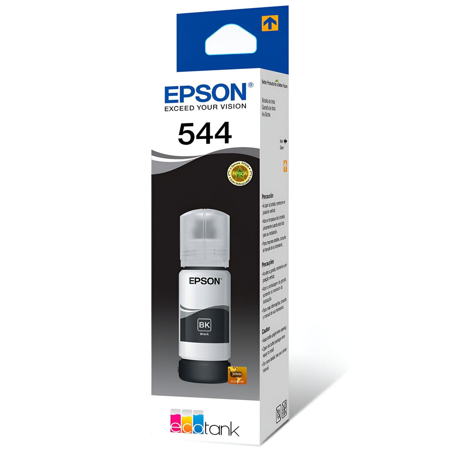 Tanque de Tinta Epson T544 Negro, 65ml
