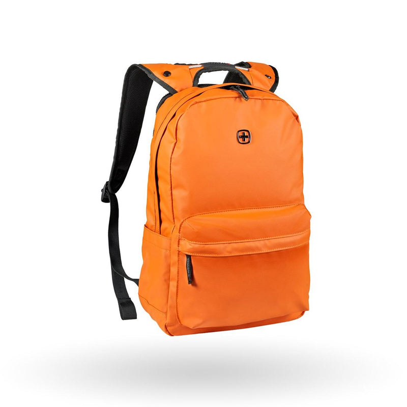 Mochila Wenger Photon, para laptop de 14", 605095, color naranja, repelente al agua
