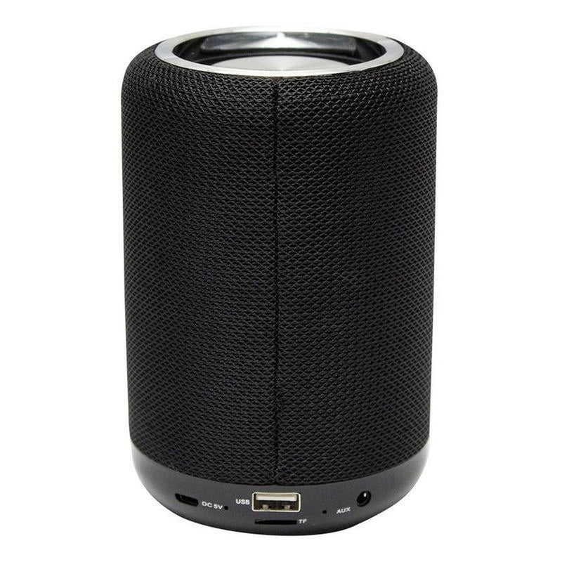 Bocina Swissmobility Inalámbrica Bluetooth Negro Sw-34bk