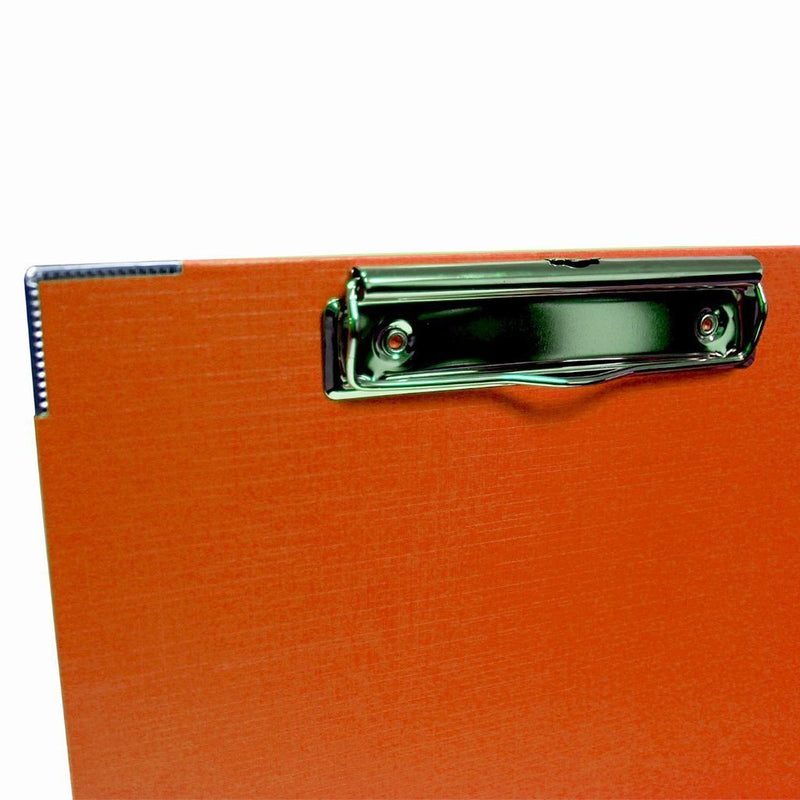 Tabla de respaldo con clip Teckmakro naranja