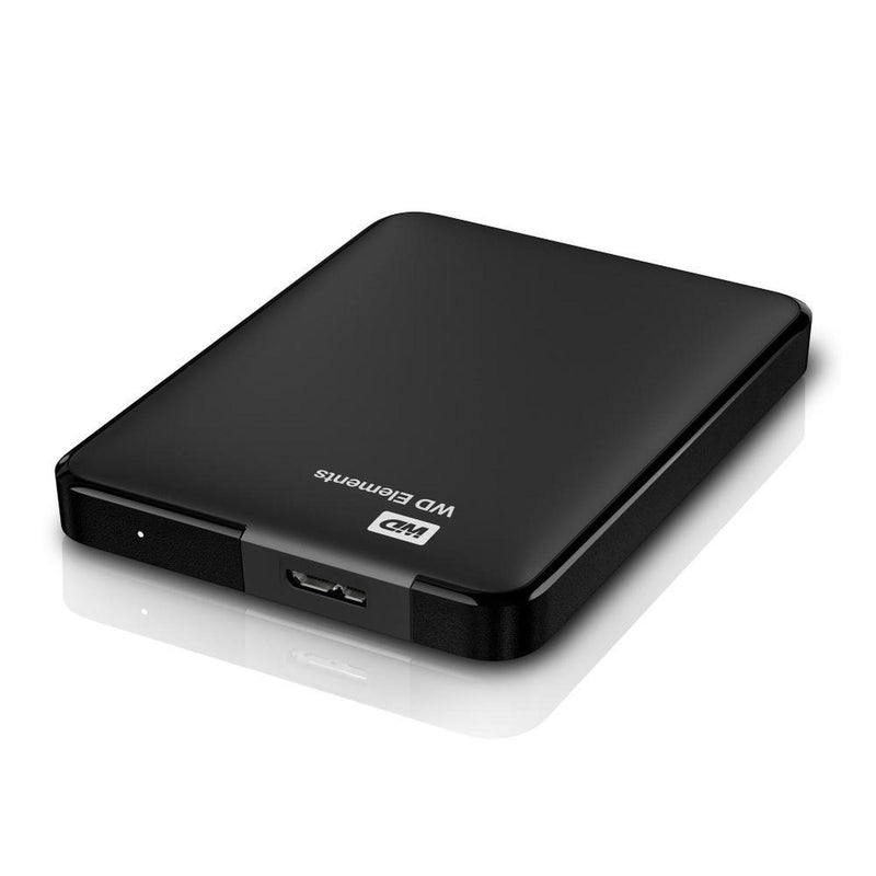 Disco Duro Externo Western Digital WD Elements Portátil 2.5'', 1TB, USB 3.0, Negro - para Mac/PC