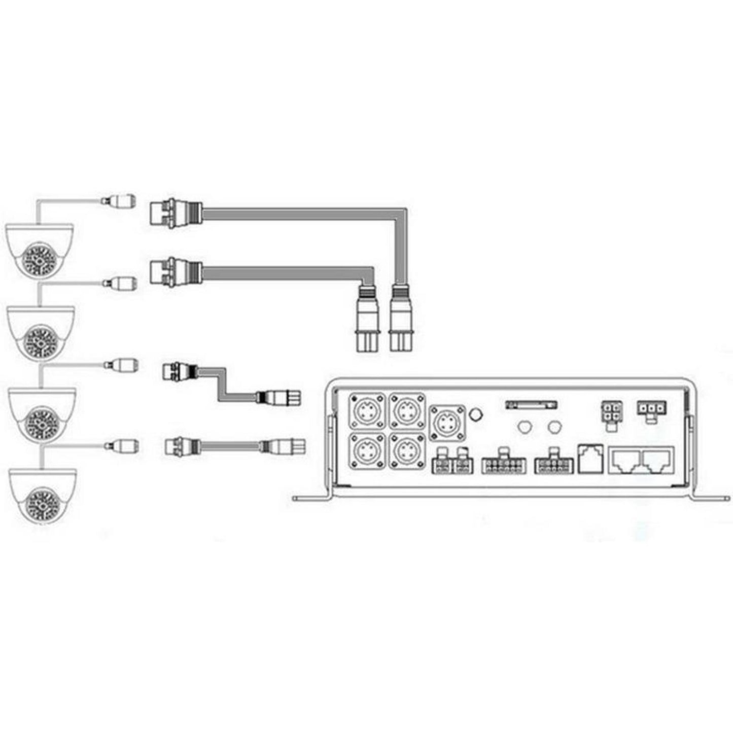 Cable Eléctrico Dahua /hdcvi-dvr Móvil/audio/conect6mtsv2