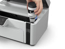 Impresora multifunción Epson EcoTank M2120 con wifi blanca
