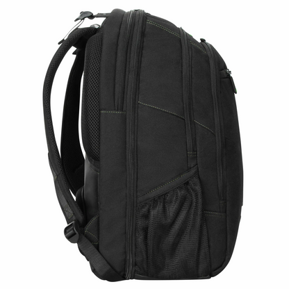 Mochila Targus Spruce EcoSmart de Poliester 17'' Negro/Verde