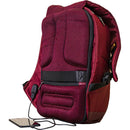 Mochila Backpack Skypeak Antirrobo Roja de 15,6" con funda repelente al agua y puerto USB de carga.