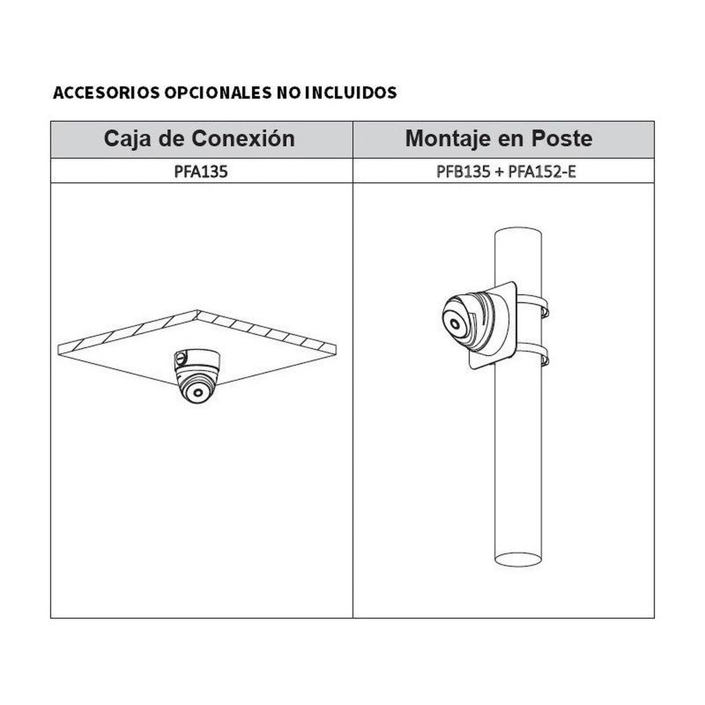 Cámara Dahua Domo 720p/93°/lente De 2.8mm/hac-t1a11-0280b