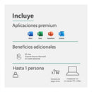 Microsoft 365 Hogar Y Empresas 2021 Digital 1 Equipo PC-MAC