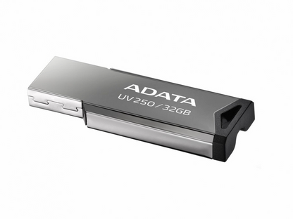 Memoria USB Adata UV250 32GB USB 2.0 Plata sin Tapa