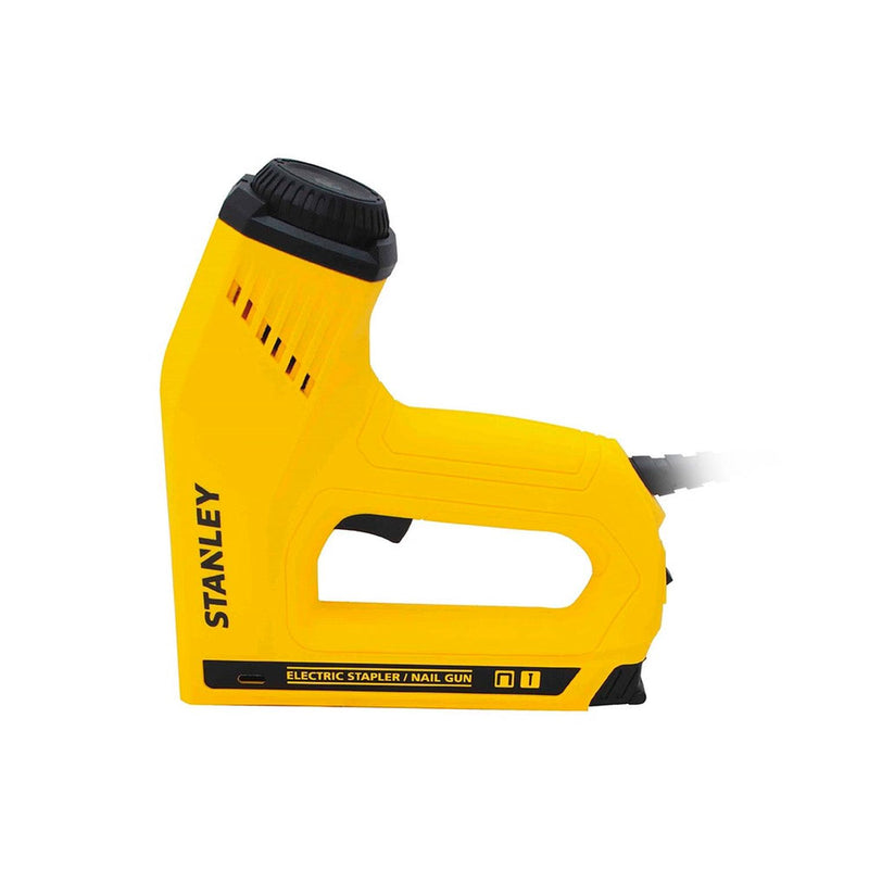 Clavador y Engrapadora Eléctrica Stanley Amarilla TRE550Z