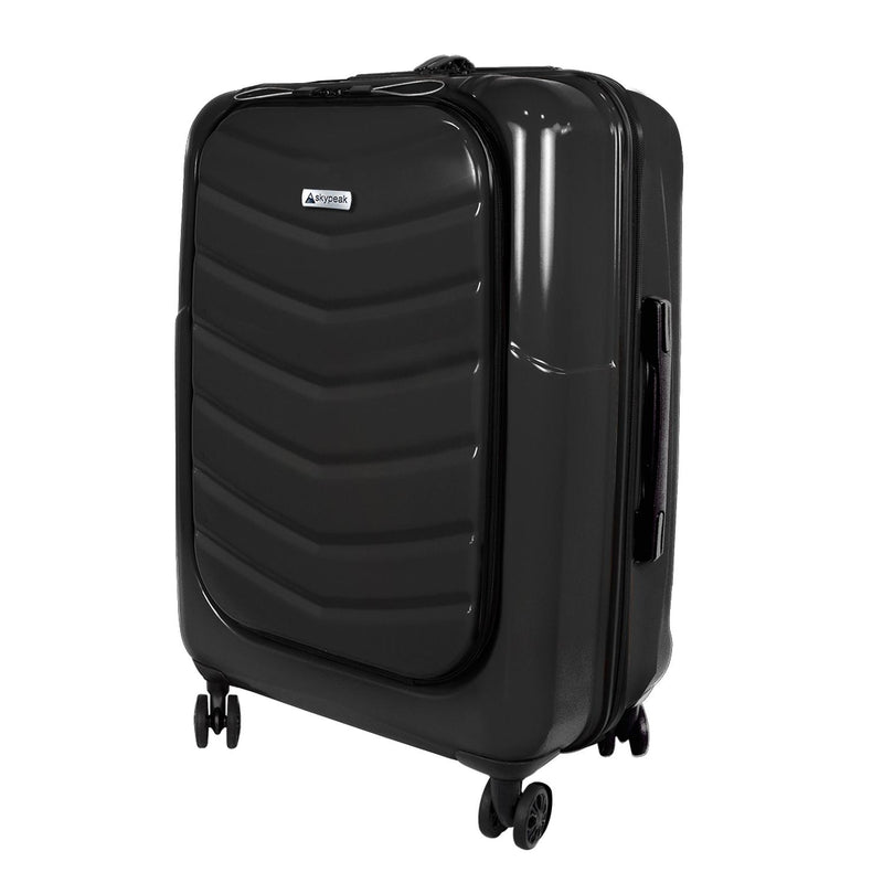 Maleta Skypeak de Viaje Rígida 28'', Color Negra ABS C/TSA