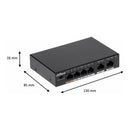 Switch 1.8g Dahua Poe 4 Puertos/ 2 Puertos/dh-pfs3006-4et-60