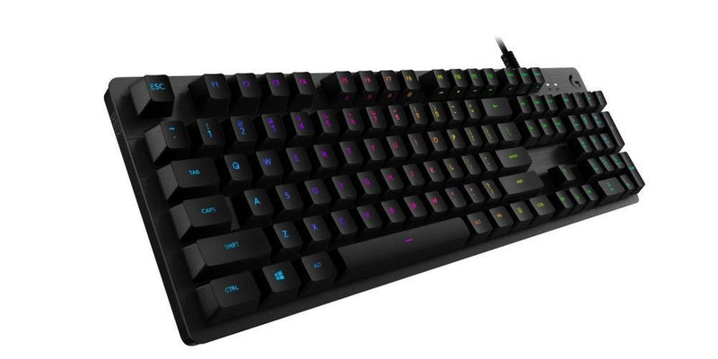 Teclado Gamer Logitech G512, Mecánico, Alámbrico, Negro, Inglés