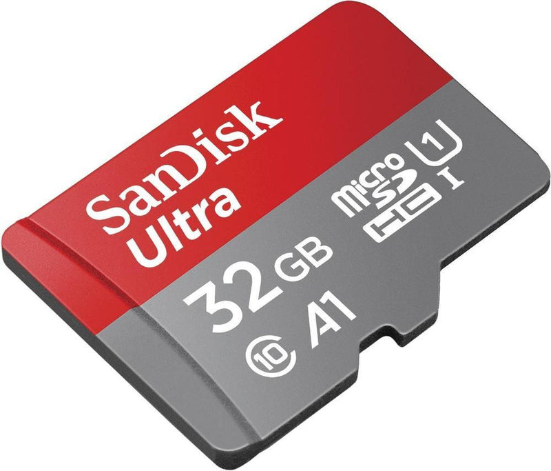 Memoria Flash SanDisk Ultra A1, 32GB MicroSDHC Clase 10, con Adaptador